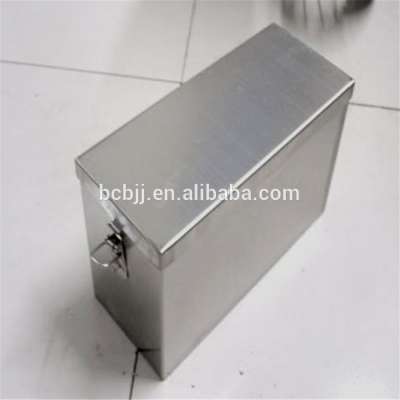 Aluminum Square shaped Tool Box lockable Truck Trailer Storage Cabinet